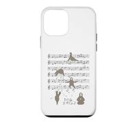 Funny sloth music yoga Playing with Note Clef Musician Case for iPhone 12 mini