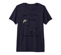 Funny Sloth Okay I'm Here Where's The Nap Graphic Premium T-Shirt