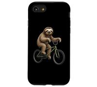 Funny Sloth On A Bicycle Cycling Case for iPhone SE (2020) / 7/8