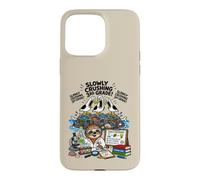 Funny Sloth Seagull Scream Slowly Crushing 3rd Grade Student Case for iPhone 15 Pro Max