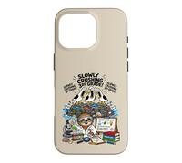 Funny Sloth Seagull Scream Slowly Crushing 3rd Grade Student Case for iPhone 16 Pro