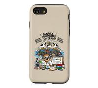 Funny Sloth Seagull Scream Slowly Crushing 3rd Grade Student Case for iPhone SE (2020) / 7/8