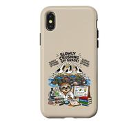 Funny Sloth Seagull Scream Slowly Crushing 3rd Grade Student Case for iPhone X/XS