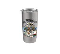 Funny Sloth Seagull Scream Slowly Crushing 3rd Grade Student Stainless Steel Insulated Tumbler