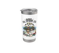 Funny Sloth Seagull Scream Slowly Crushing 3rd Grade Student Stainless Steel Insulated Tumbler
