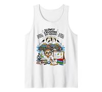 Funny Sloth Seagull Scream Slowly Crushing 3rd Grade Student Tank Top