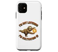 Funny Sloth Tai Chi s Cultivating s Qi Zen Meditation Case for iPhone 11