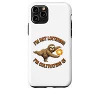 Funny Sloth Tai Chi s Cultivating s Qi Zen Meditation Case for iPhone 11 Pro