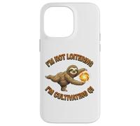 Funny Sloth Tai Chi s Cultivating s Qi Zen Meditation Case for iPhone 14 Pro Max