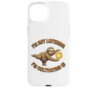 Funny Sloth Tai Chi s Cultivating s Qi Zen Meditation Case for iPhone 15 Plus