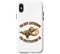 Funny Sloth Tai Chi s Cultivating s Qi Zen Meditation Case for iPhone X/XS