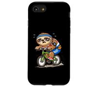 Funny sloth tired on bike Case for iPhone SE (2020) / 7/8