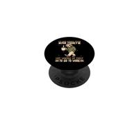 Funny Sloth Waking Up Early To Go To Work Sarcastic PopSockets Adhesive PopGrip