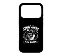 Funny Slow Hikes Big Vibes Snail Hiker Case for iPhone 17 Pro