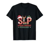 Funny SLP Christmas Speech Language Pathologist Holiday T-Shirt