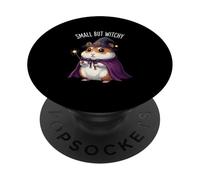 Funny Small But Witchy Cute Guinea Pig Halloween PopSockets Adhesive PopGrip