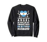 Funny Smartass Argentinian Husband Argentina Flag Spouses Sweatshirt