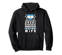 Funny Smartass Argentinian Wife Argentina Flag Spouses Pullover Hoodie