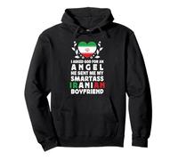 Funny Smartass Iranian Boyfriend Iran Flag Pullover Hoodie