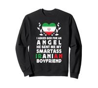 Funny Smartass Iranian Boyfriend Iran Flag Sweatshirt