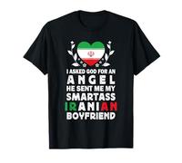 Funny Smartass Iranian Boyfriend Iran Flag T-Shirt