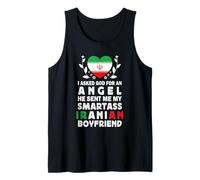 Funny Smartass Iranian Boyfriend Iran Flag Tank Top