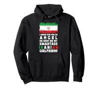 Funny Smartass Iranian Girlfriend Iran Flag Pullover Hoodie