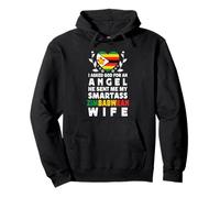 Funny Smartass Zimbabwean Wife Zimbabwe Flag Spouses Pullover Hoodie