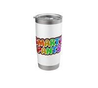 Funny Smartie Pants Smart Cookie University Kids Educational Stainless Steel Insulated Tumbler