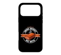 Funny Smoke Brisket Not Meth Saying Sarcastic Case for iPhone 17 Pro Max