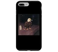 Funny Smoking Bald Eagle Cigarette Beer Gen Z Cursed Meme Case for iPhone 7 Plus/8 Plus