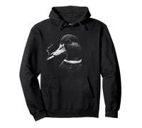 Funny Smoking Duck Hunting Mallard Duck Smoking Cigarette Pullover Hoodie