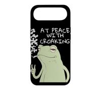 Funny Smoking Frog At Peace with Croaking Case for iPhone Air