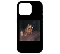 Funny Smoking Groundhog Cigarette Gen Z Retro Meme Rodent Case for iPhone 16 Pro