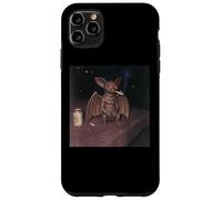 Funny Smoking Mothman Cigarette Beer Gen Z Retro Cursed Meme Case for iPhone 11 Pro Max