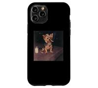 Funny Smoking Yorkshire Terrier Cigarette Beer Gen Z Case for iPhone 11 Pro