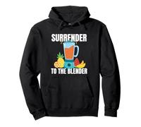 Funny Smoothie Lover Vegan Healthy Surrender to the Blender Pullover Hoodie