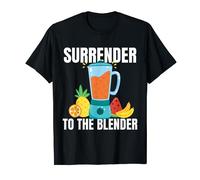 Funny Smoothie Lover Vegan Healthy Surrender to the Blender T-Shirt