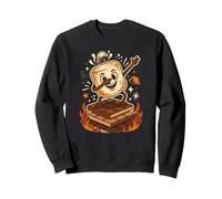 Funny Smore Marshmallow Camping Fun Around the Fire Sweatshirt