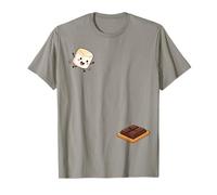 Funny Smores Marshmallow Chocolate Cracker Camping Camper T-Shirt