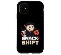 Funny Snack Shift Opossum Night Shift Graphic Case for iPhone 11