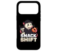 Funny Snack Shift Opossum Night Shift Graphic Case for iPhone 17 Pro Max