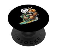 Funny Snail Design For Men Women Insect Farming Snail Lover PopSockets Adhesive PopGrip