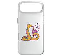 Funny Snake plays the saxophone Music, Snakes, Wildlife Case for iPhone Air