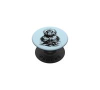Funny Snow Monkey Japanese Macaque Meditation Onsen Spa PopSockets Adhesive PopGrip