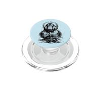 Funny Snow Monkey Japanese Macaque Meditation Onsen Spa PopSockets PopGrip for MagSafe