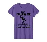 Funny Snowboarding Gift Men Women | Cute Snowboarder Teens T-Shirt