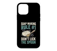 Funny Soap Making Rule Number One Don't Lick The Spoon Case for iPhone 12 mini