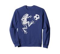 Funny Soccer Frog Score Mom Goalie Cleats Game Sweatshirt