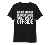 Funny Soccer Gift for Soccer Player Captain Coach Offside Premium T-Shirt